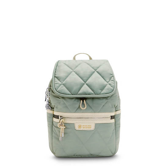 Mochilas Kipling City Pack Small Moda Verde Oliva | MX 1506MQ